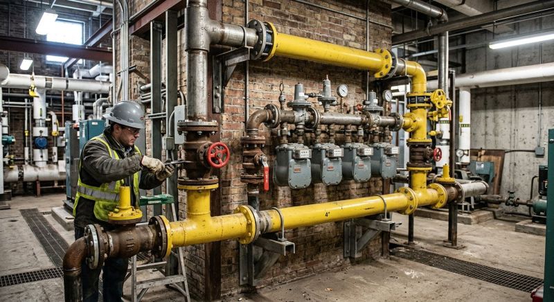 Commercial Gas Line Service in Austin, TX