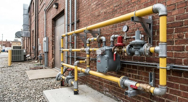 Commercial Gas Piping in Fredericksburg, VA
