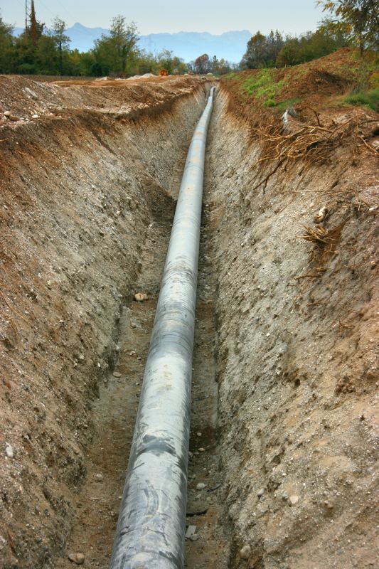 Outdoor Gas Line Components
