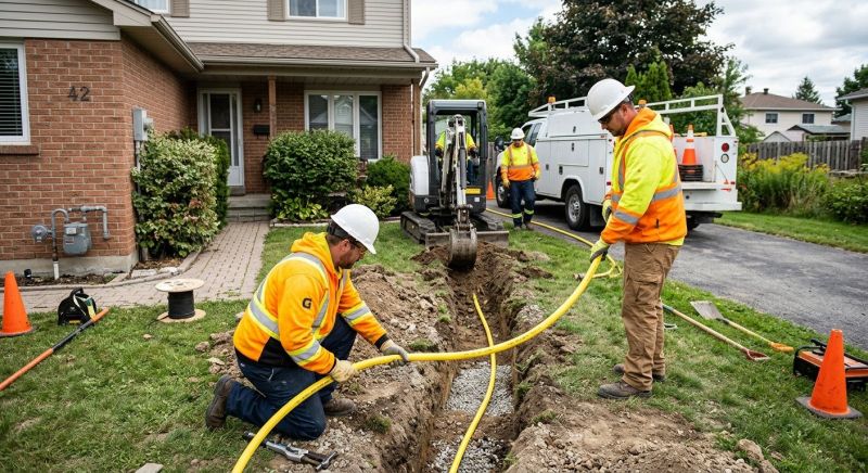 Gas Line Relocation in Austin, TX