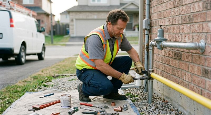 Gas Line Rerouting in Columbus, OH