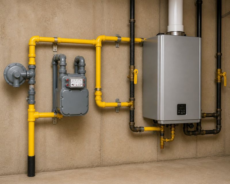 Gas Plumbing Installation in Denver, CO