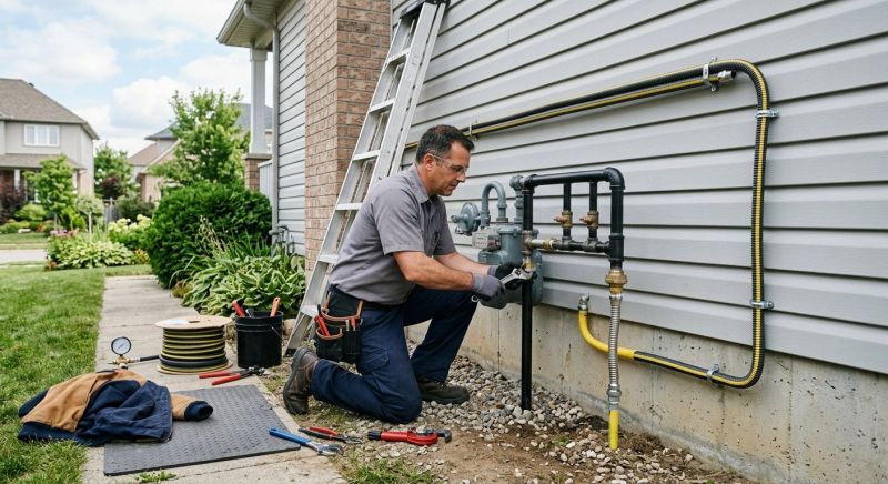 Home Gas Line Installation in Annapolis, MD