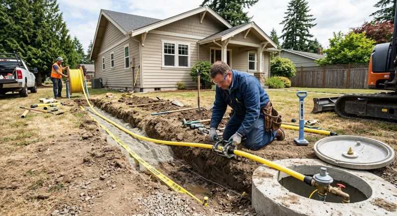Propane Line Replacement in Annapolis, MD