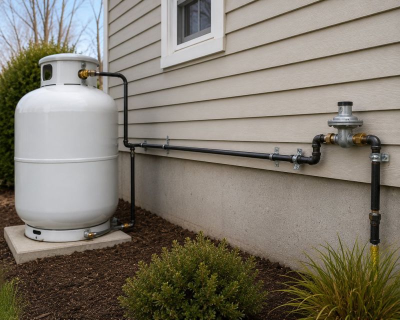 Propane Line Replacement in Austin, TX