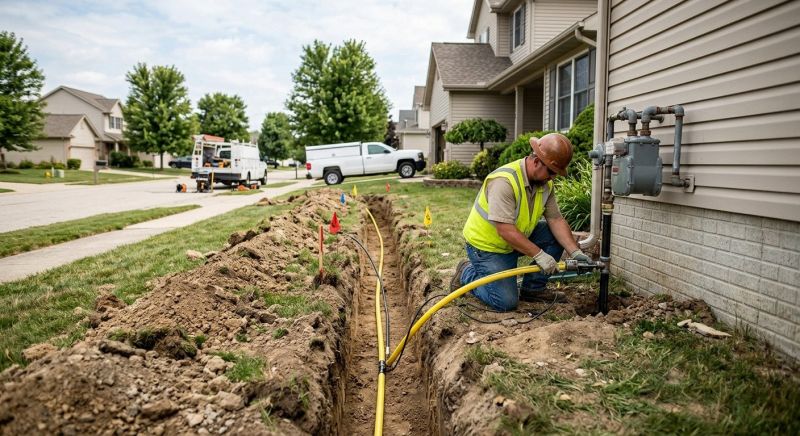 Underground Gas Line Service in Austin, TX