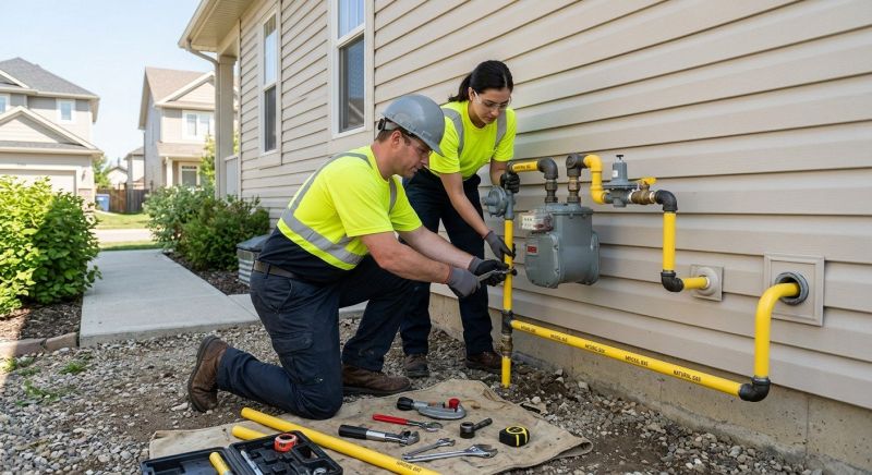 Natural Gas Line Installation in Kansas City, MO