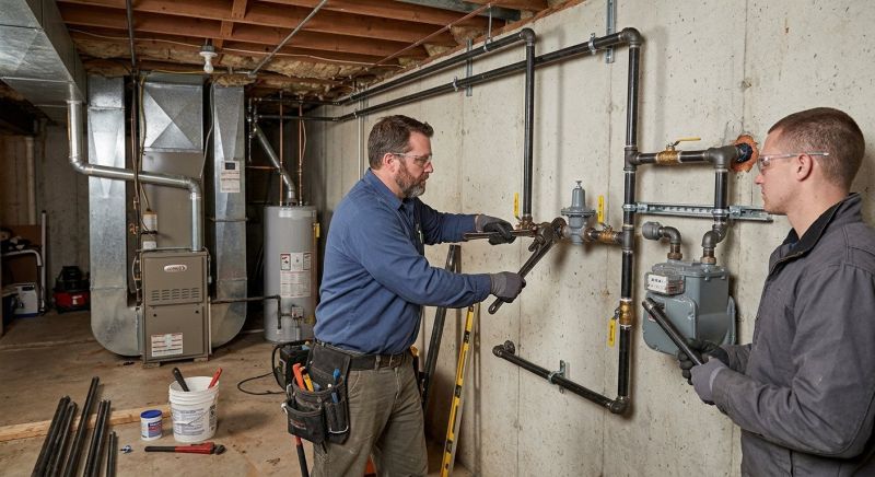 Residential Gas Piping in Columbus, OH